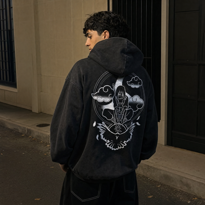 Vengence Ninja Vintage Hoodie