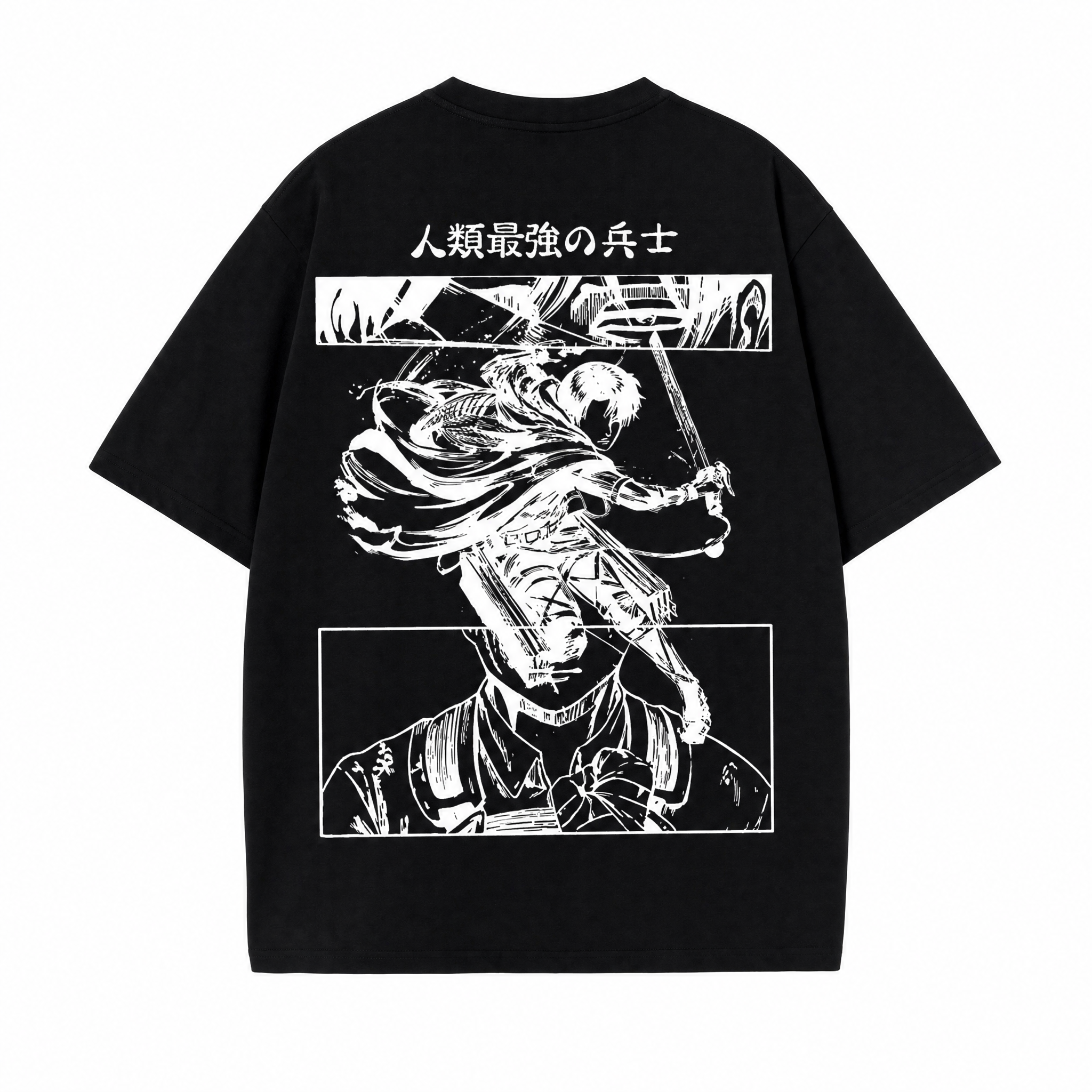 Silent Captain 2-Sided Oversize Tee