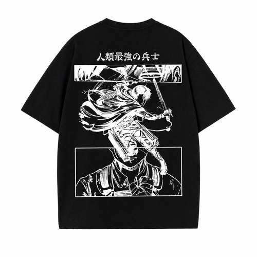 Silent Captain 2-Sided Oversize Tee
