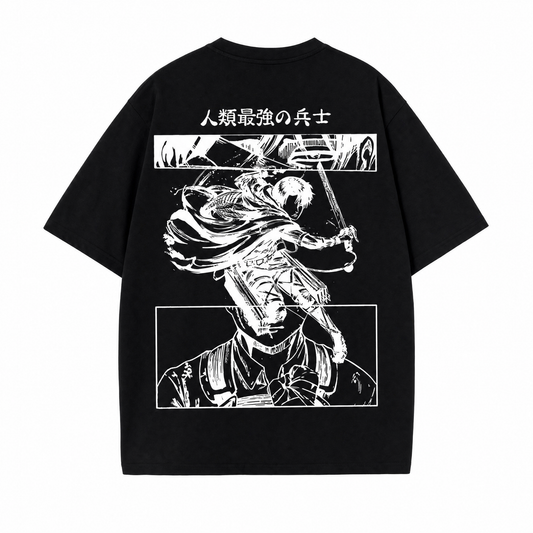 Silent Captain 2-Sided Oversize Tee