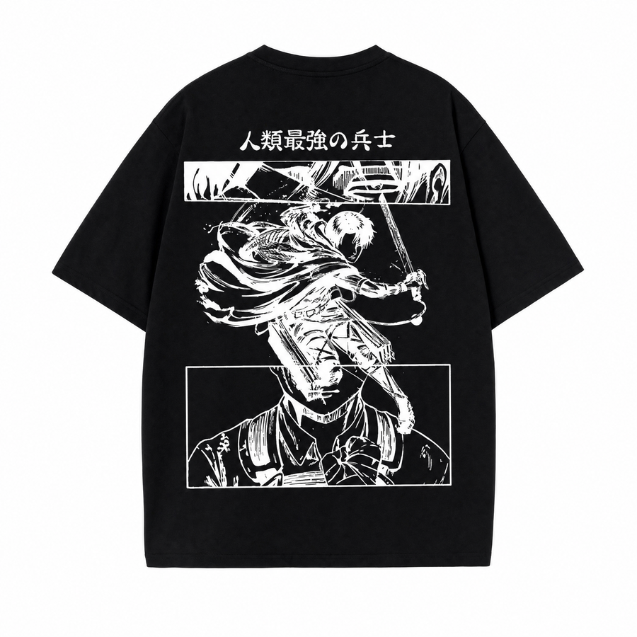 Silent Captain 2-Sided Oversize Tee