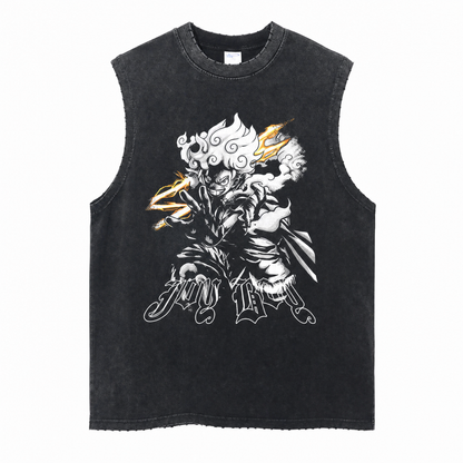 Sun God Vintage Washed Tank Top
