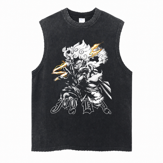 Sun God Vintage Washed Tank Top