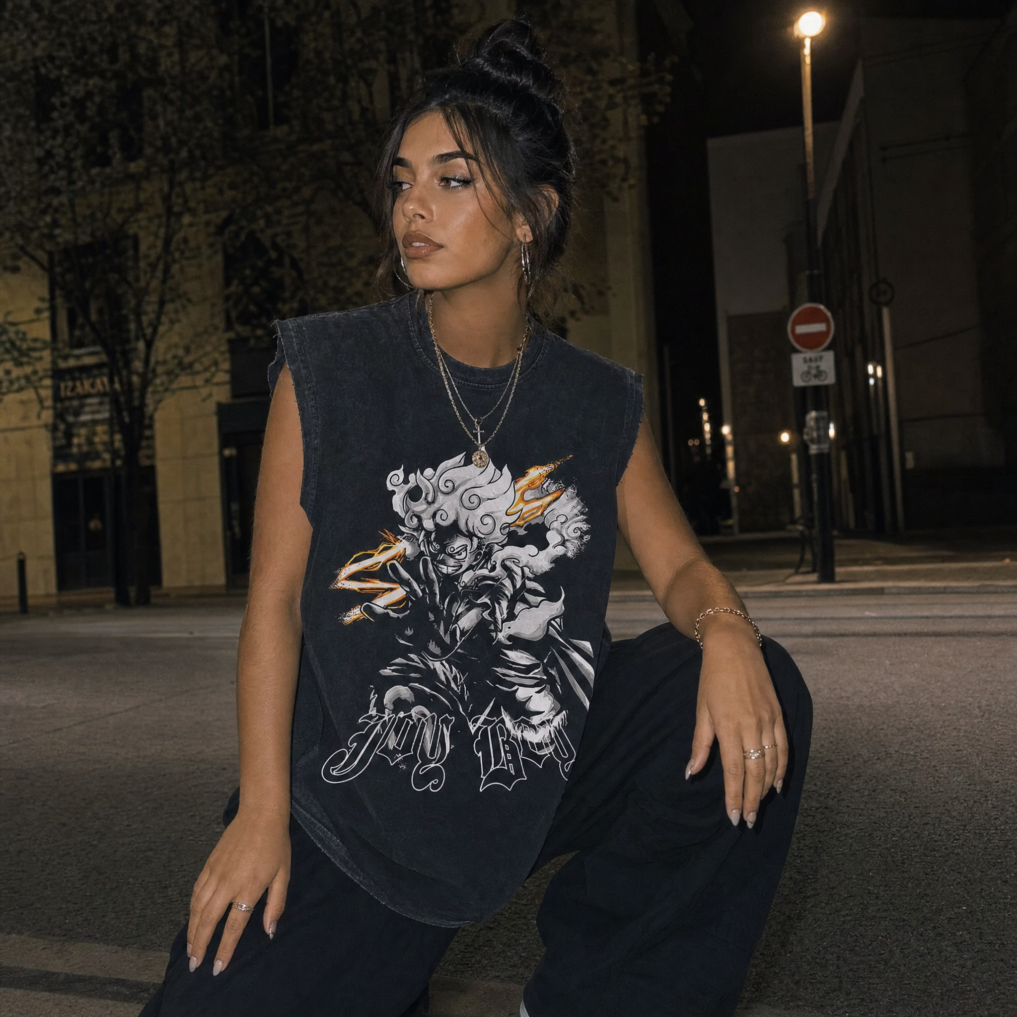 Sun God Vintage Washed Tank Top