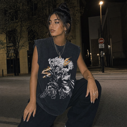 Sun God Vintage Washed Tank Top