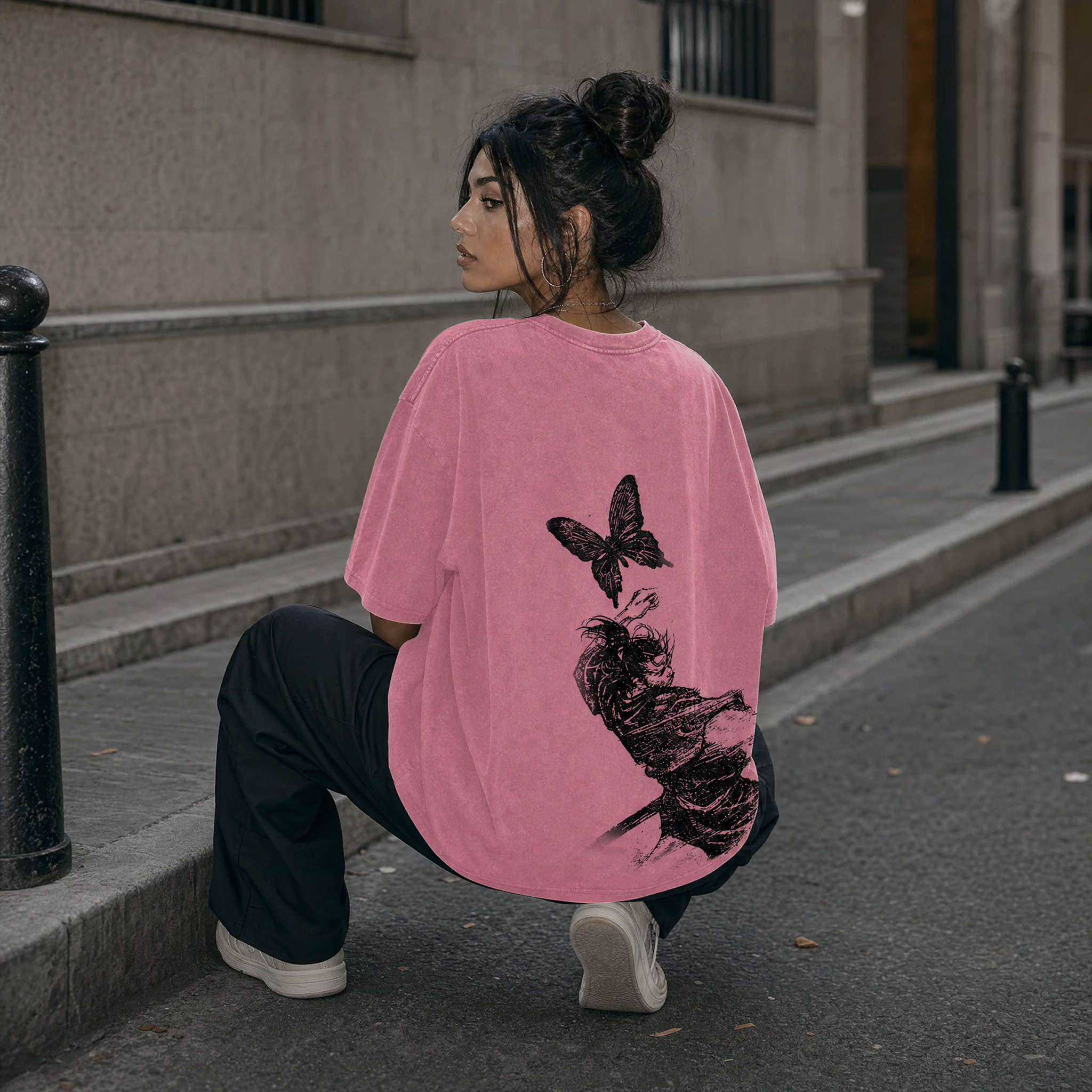 Ronin Butterfly Vintage Te