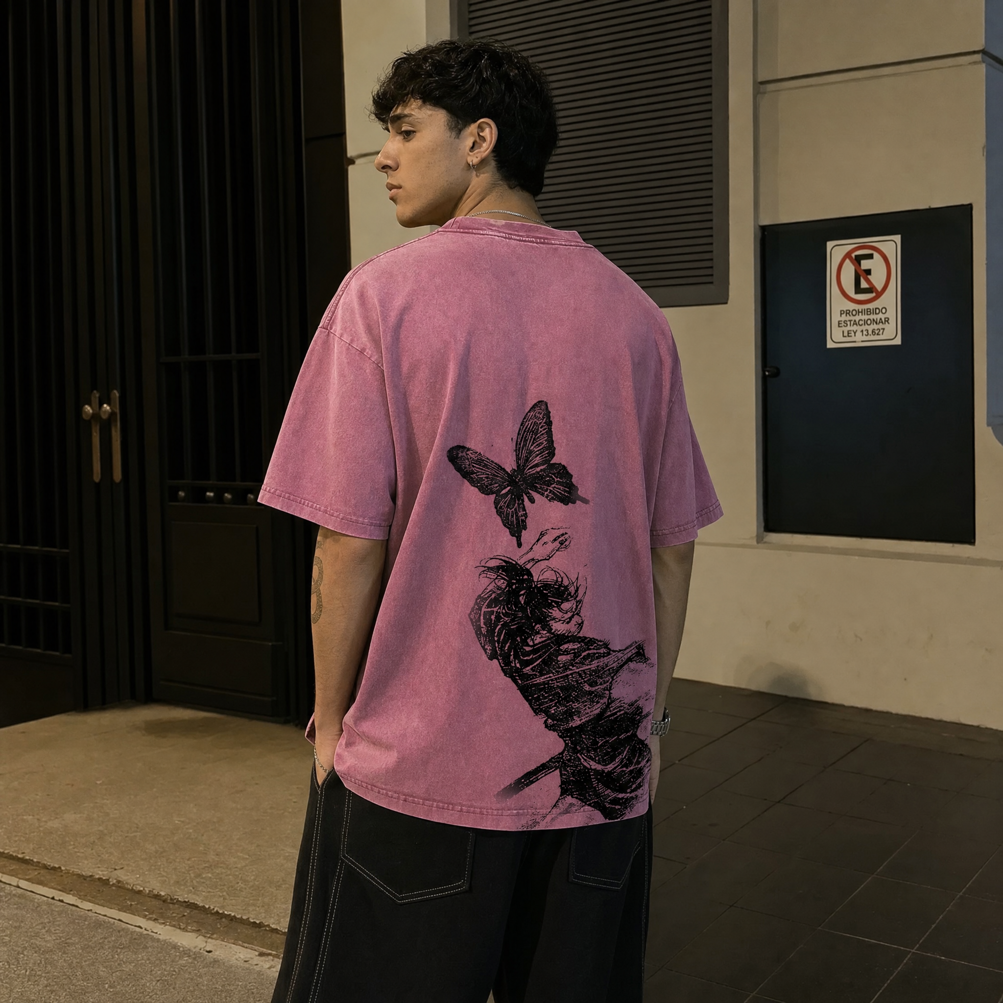 Ronin Butterfly Vintage Te
