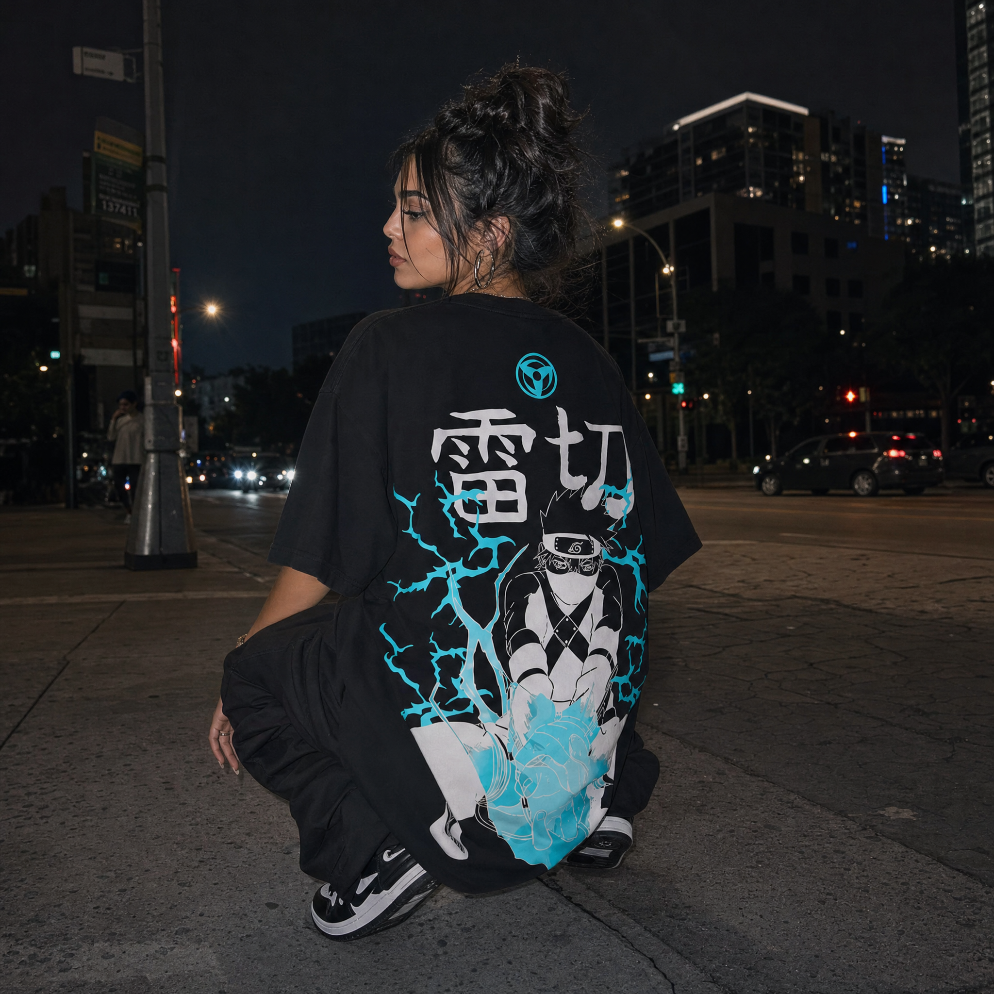 Masked Sensei 2-Sided Oversize Tee