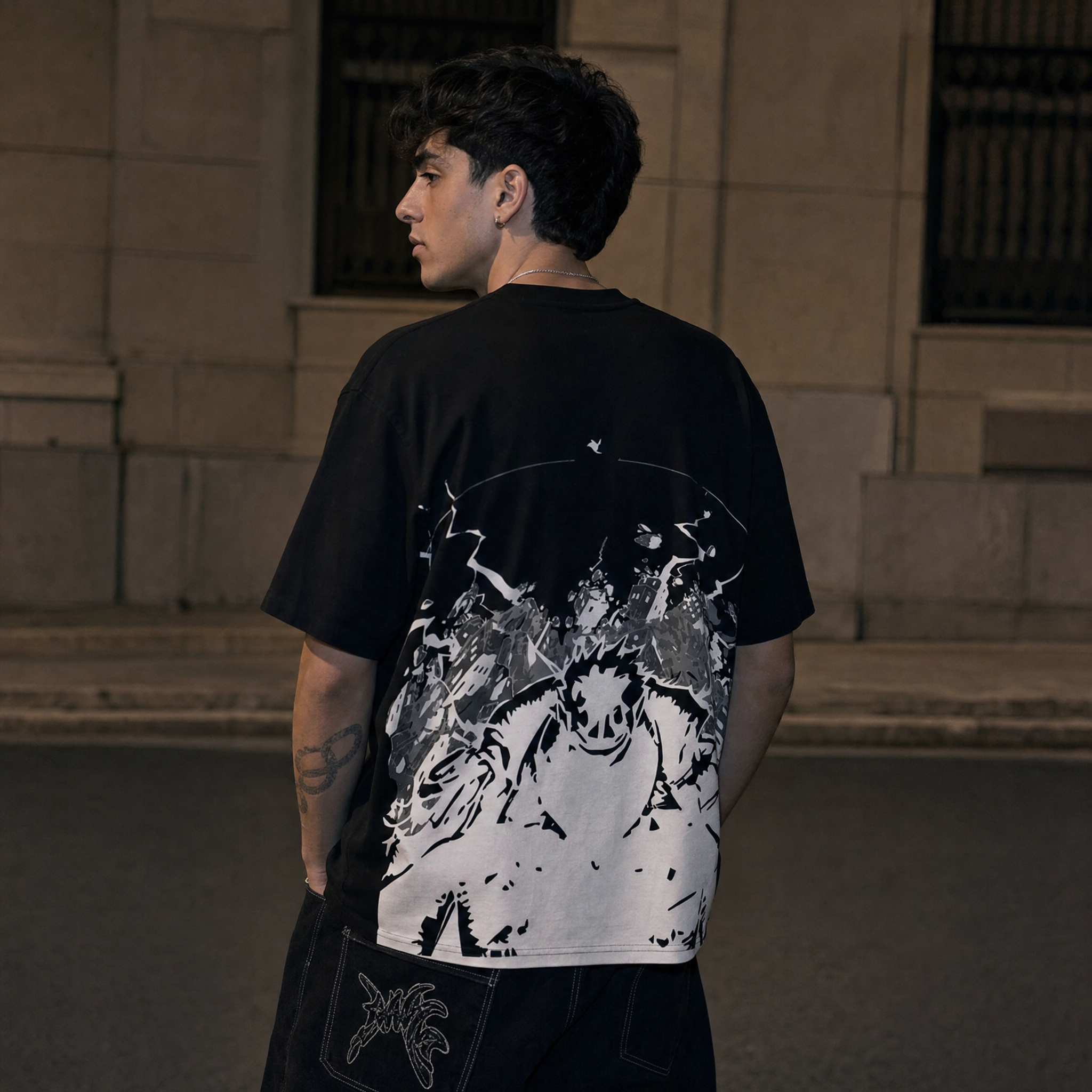 Mighty Vice 2-Sided Oversize Tee
