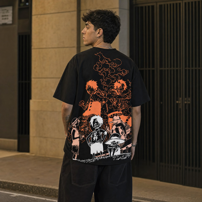 Brother Flame Oversize Tee