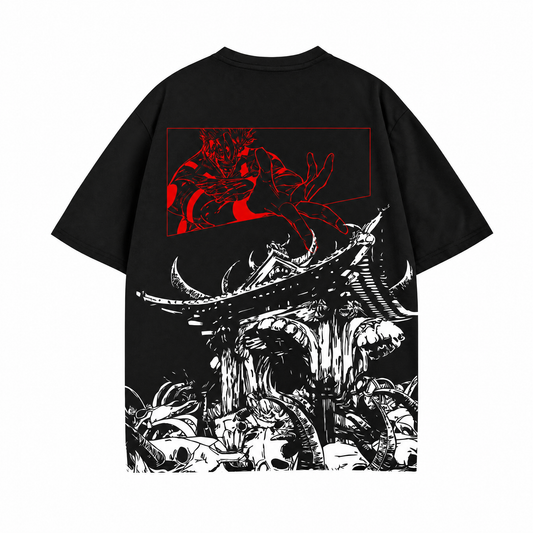 King Of All Curses 2-Sided Oversize Tee